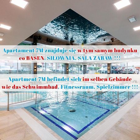 Apartament 7M Z Basenem W Jednym Budynku Klifowa Rewal Bon Turystyczny !!! Free Private Parking Esterno foto
