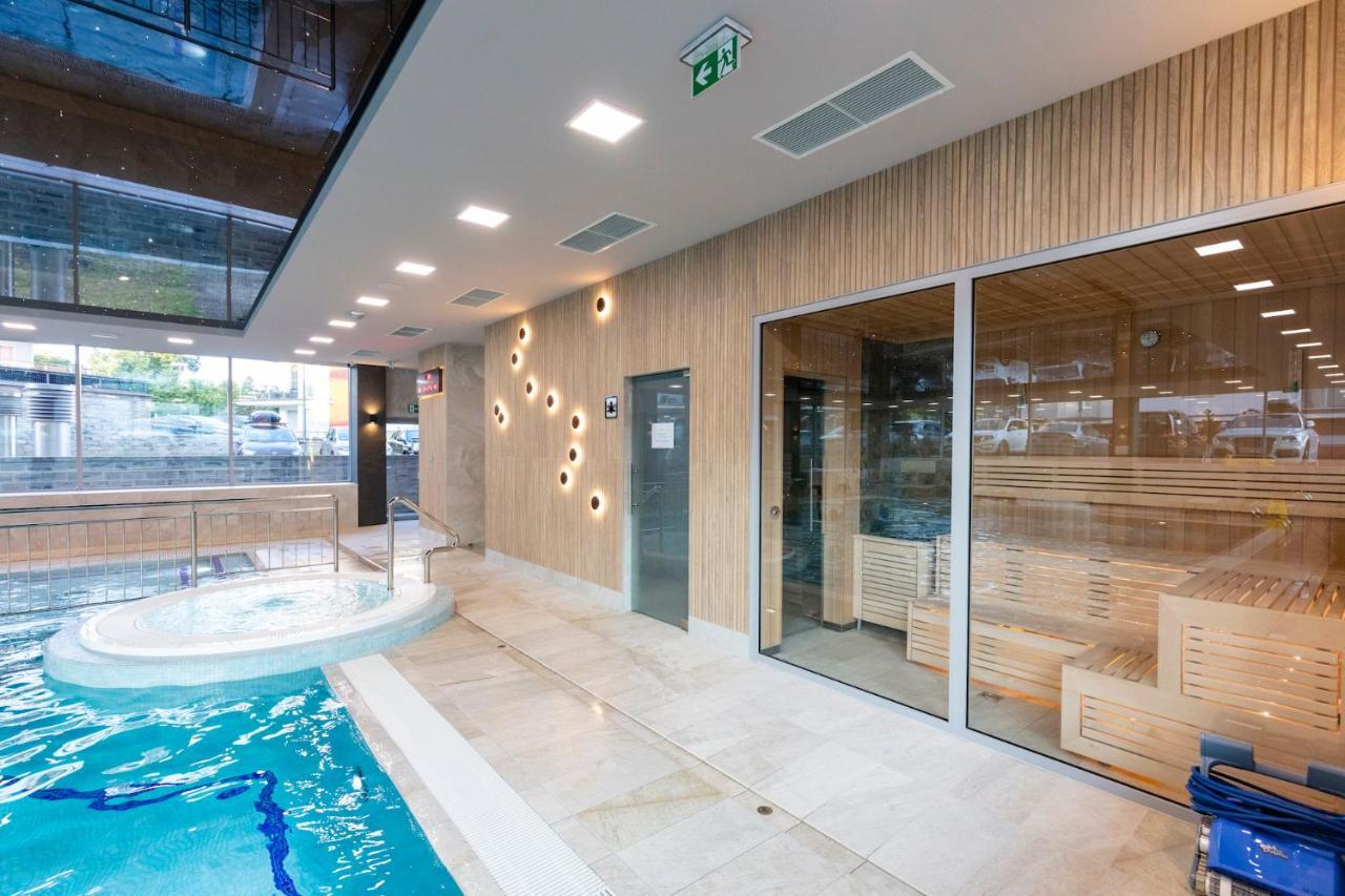 Apartament 7M Z Basenem W Jednym Budynku Klifowa Rewal Bon Turystyczny !!! Free Private Parking Esterno foto