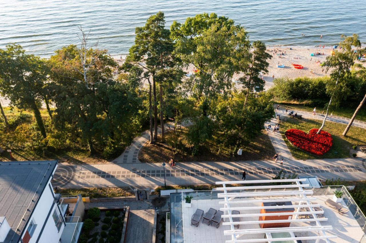 Apartament 7M Z Basenem W Jednym Budynku Klifowa Rewal Bon Turystyczny !!! Free Private Parking Esterno foto